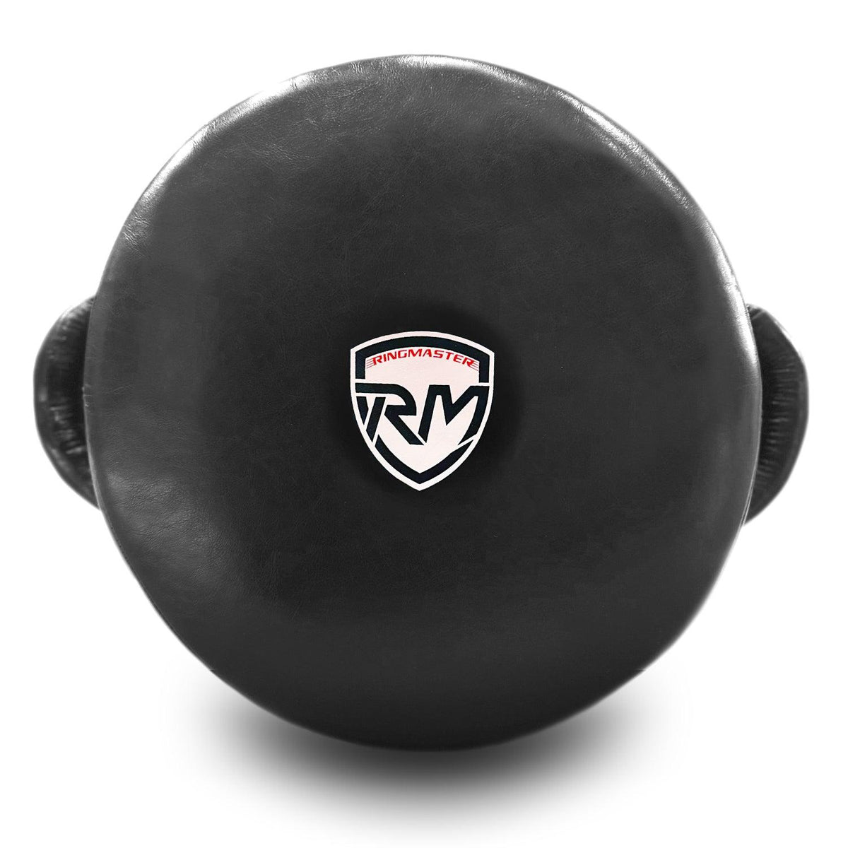 RingMaster Sports Round Punch Kick Shield Large Synthetic Leather Blac ...