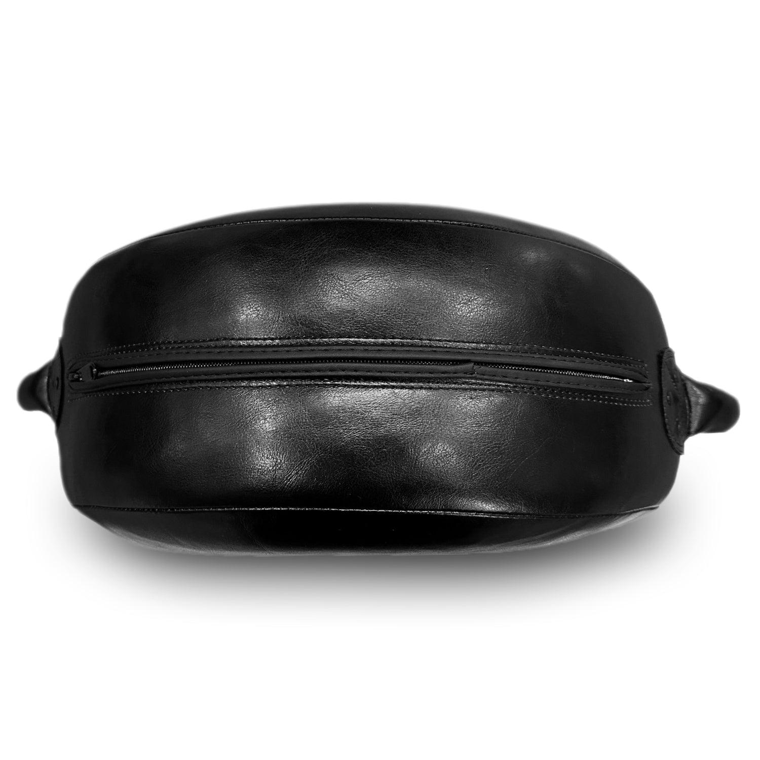 RingMaster Sports Round Punch Kick Shield Large Synthetic Leather Black - RINGMASTER SPORTS - Made For Champions