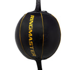 RingMaster Sports Double End Round Speed Ball Champion Series Synthetic Leather Gold/Black - RINGMASTER SPORTS - Made For Champions