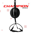 RingMaster Sports Double End Round Speed Ball Champion Series Synthetic Leather White/Black - RINGMASTER SPORTS - Made For Champions