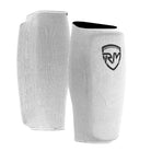 RingMaster Sports Elastic Shin Pads White - RINGMASTER SPORTS - Made For Champions