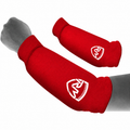 RingMaster Sports Elastic Forearm Support Pads Red