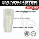 RingMaster Sports Kids Slip on Elastic Arm Pads Mitts White - RINGMASTER SPORTS - Made For Champions