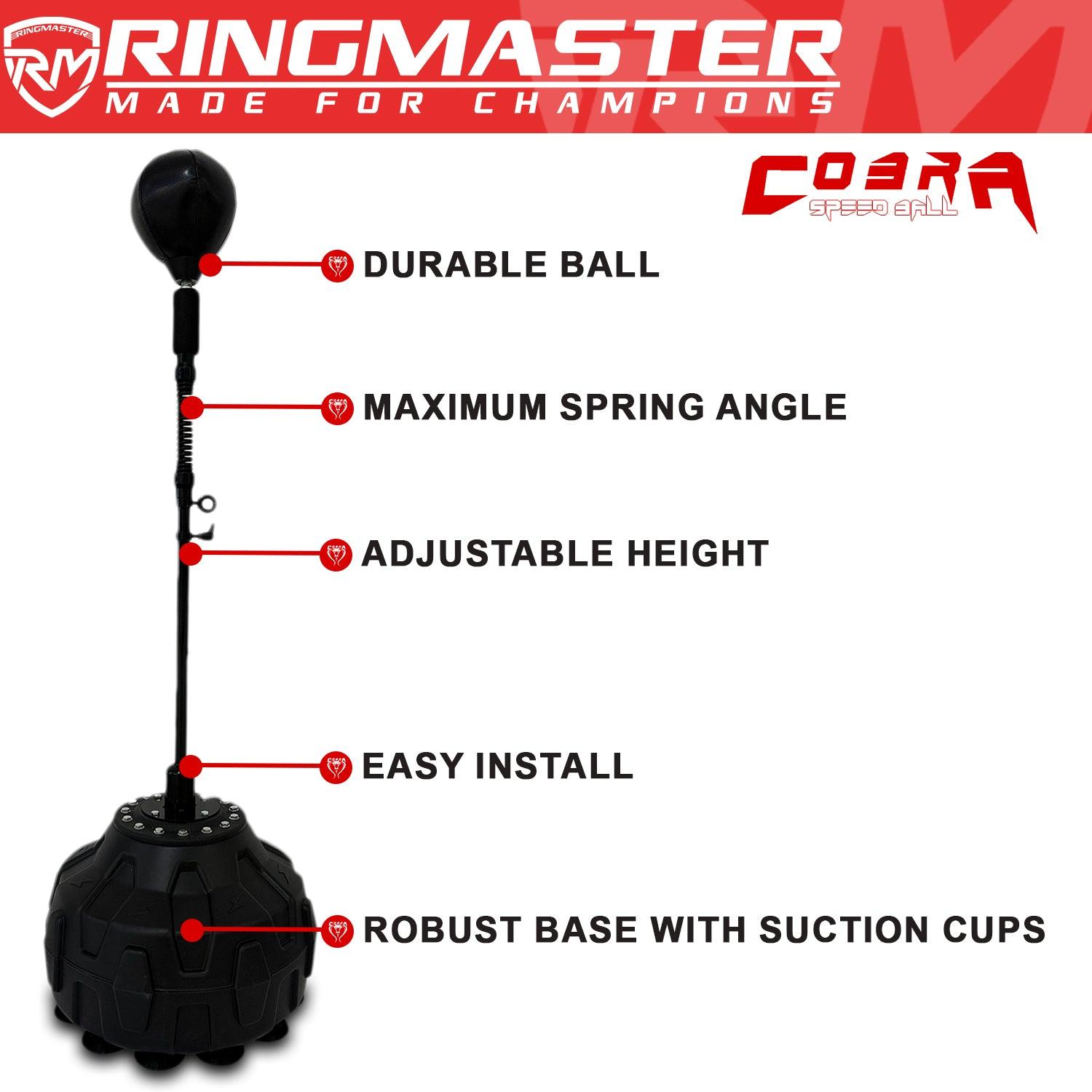 RingMaster Sports Free Standing Speed Ball Cobra Series image 3