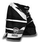 RingMaster Sports Warrior Series MMA Shorts Black & White image 1