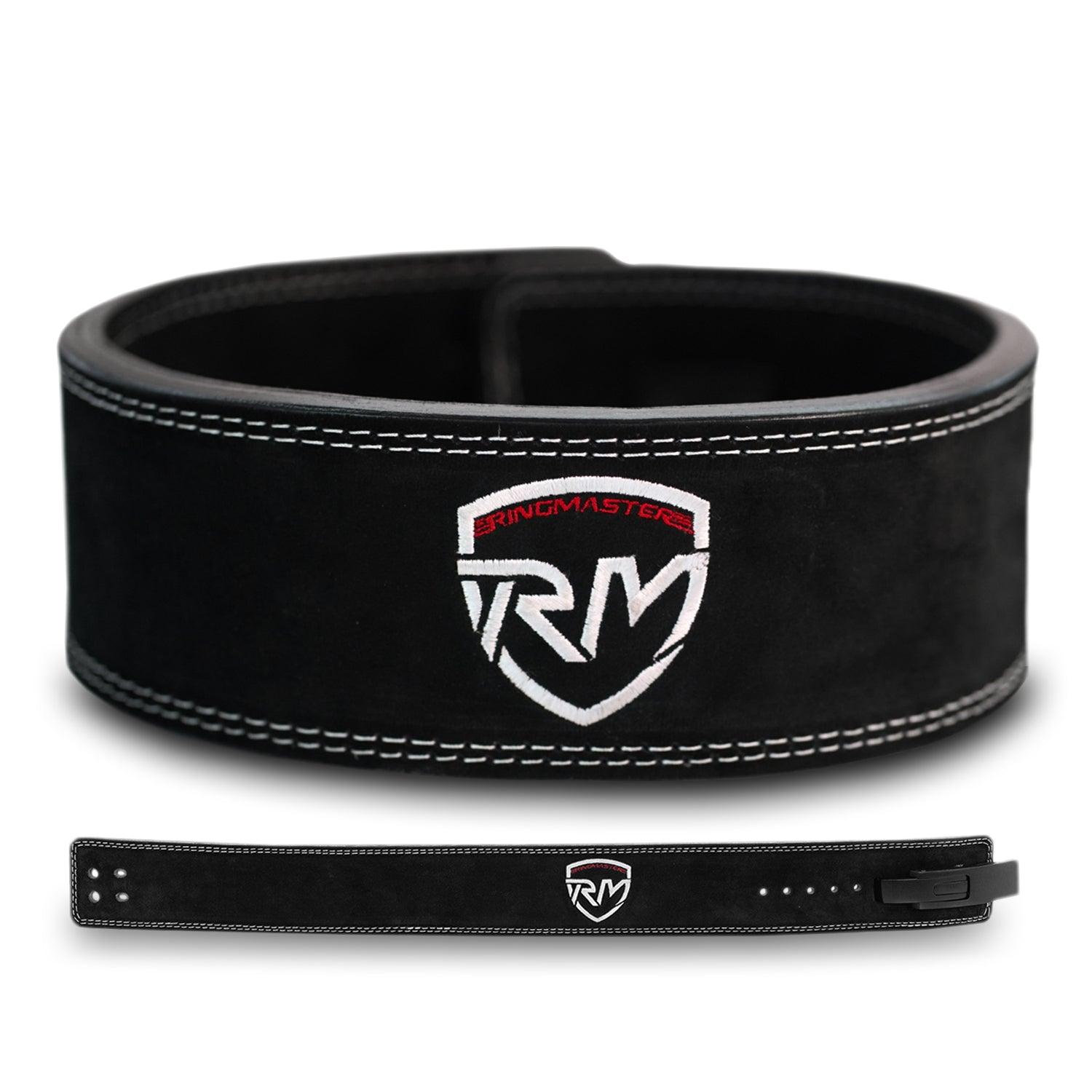 RingMaster Sports Genuine Leather PowerLifting Belt weightlifting fitness bodybuilding image 1