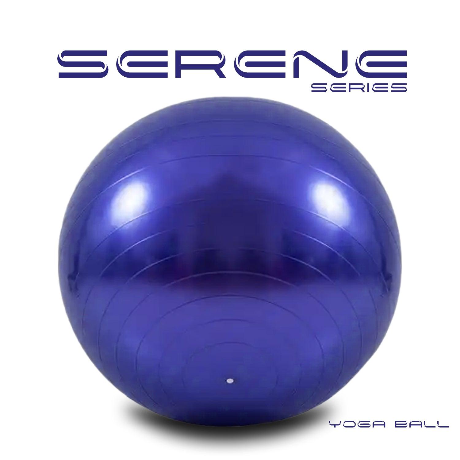 Yoga Balls Serene Series Blue 70cm fitness exercise flexibility gym image 2