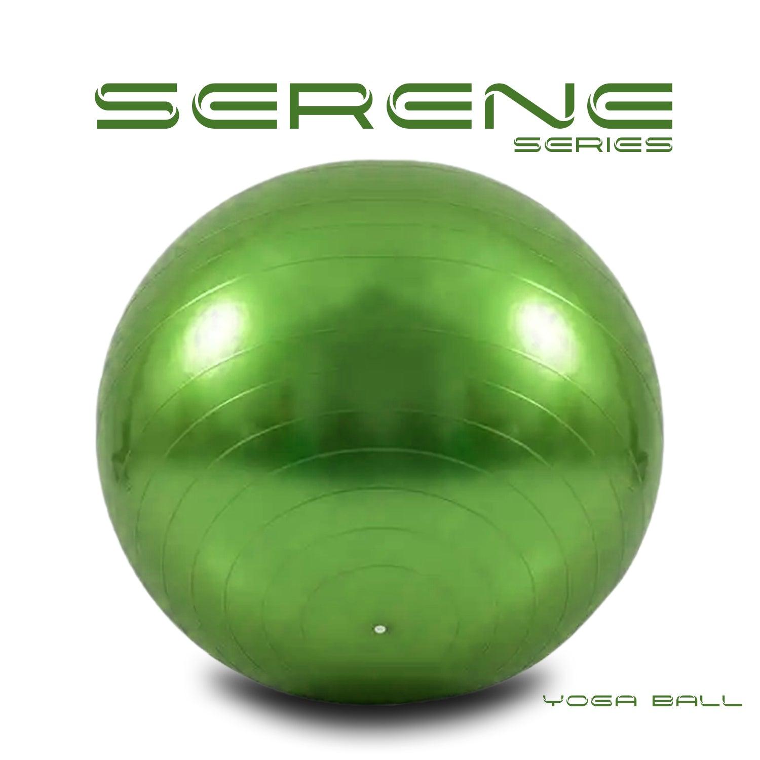 Yoga Balls Serene Series Green 75cm fitness exercise flexibility gym image 2
