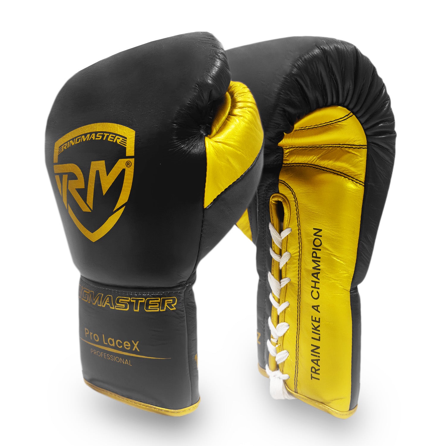 RingMaster Pro LaceX Series Lace-Up Boxing Gloves sparring training image 1