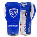 RingMaster Sports BBBofC Approved Pro Fight  CHMPN Series Gloves Blue Image A