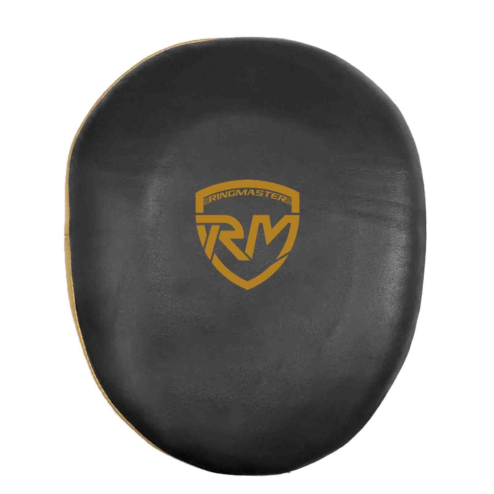 RingMaster Sports Air Pads Focus Mitts Black/Gold - RINGMASTER SPORTS - Made For Champions
