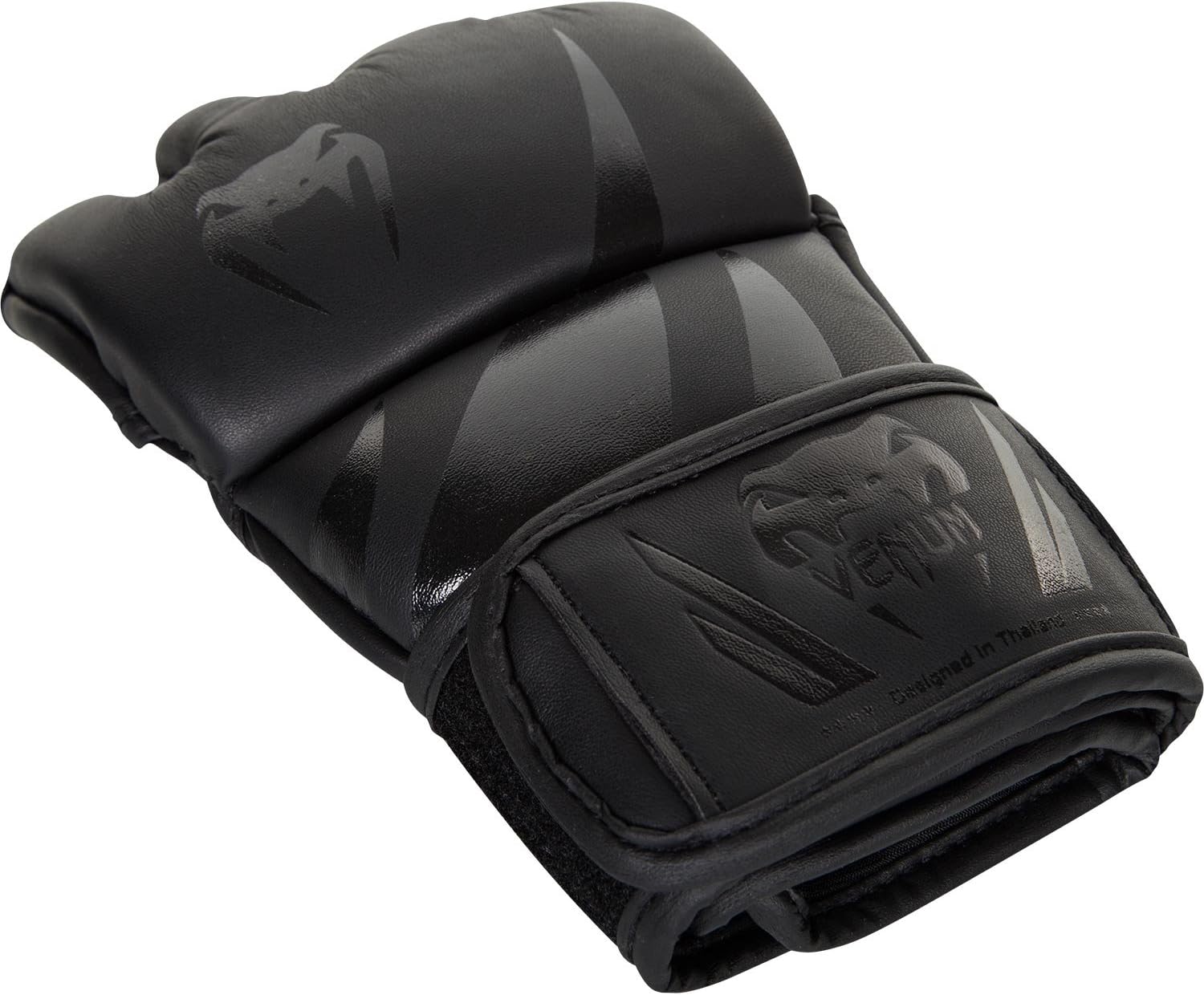 Venum Challenger MMA Gloves matte black top