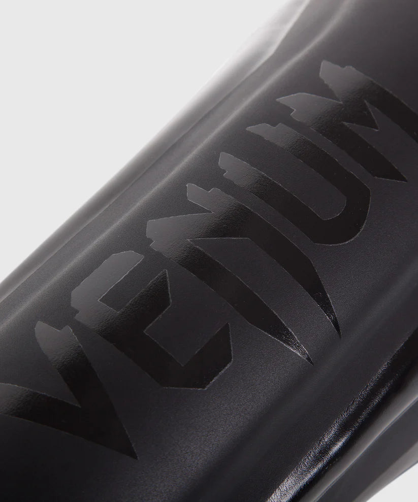 Venum Elite Standup Shin Guards - Matte/Black Image 2