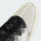 adidas Box Hog boxing shoes in Cloud White colourway closeup