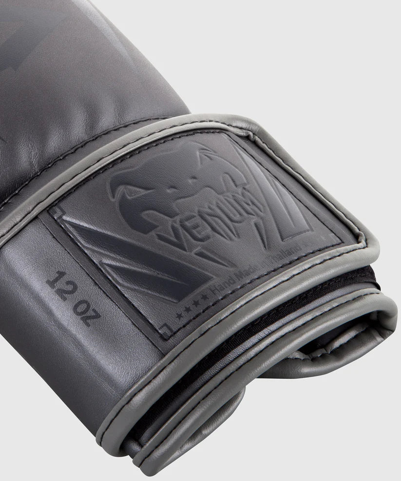 Venum Elite Boxing Gloves - Grey/Grey image 3