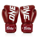 BGV Fairtex X ONE Championship Boxing Gloves - Red - RINGMASTER SPORTS - Made For Champions