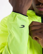 Elasticated hood, cuffs and hem detail on Boxraw Genaro nylon hoodie