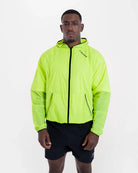 Boxraw Genaro Lightweight Nylon Hoodie front view showing relaxed fit and clean training style