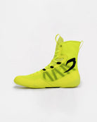 Boxraw Impello 2.0 Boxing Boots Yellow Black pair front view