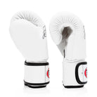 Open palm design of Fairtex BGV15  white boxing Sparring Gloves for enhanced flexibility and airflow.