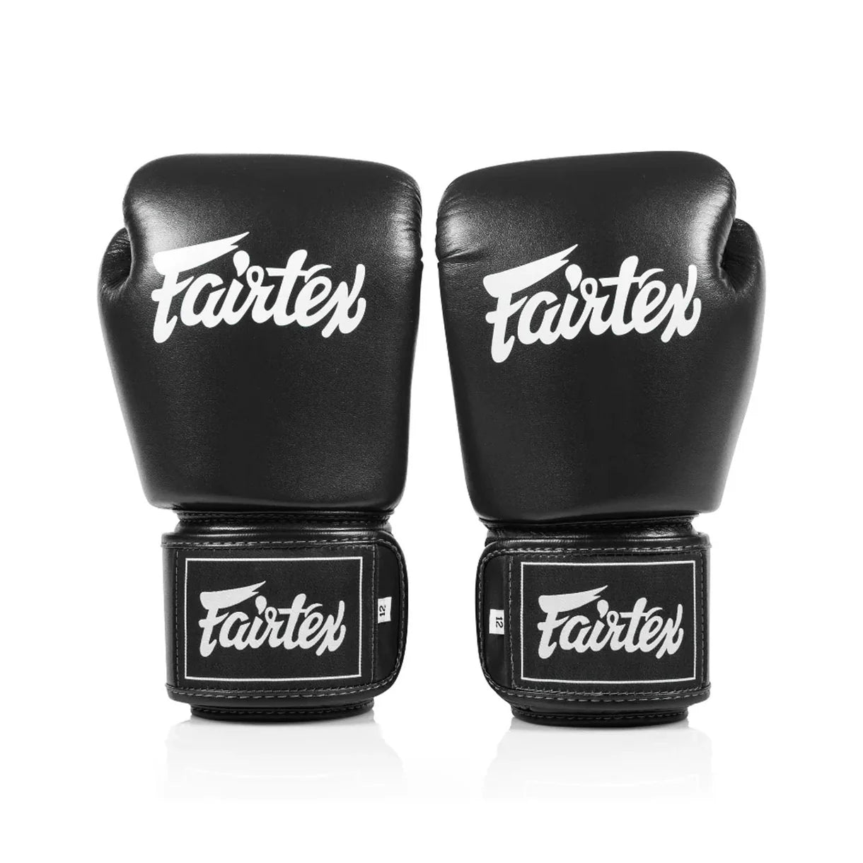 Fairtex BGV1C Plus boxing gloves black front view
