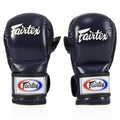Fairtex FGV15 MMA sparring gloves blue front view