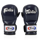 Fairtex FGV15 MMA sparring gloves blue front view