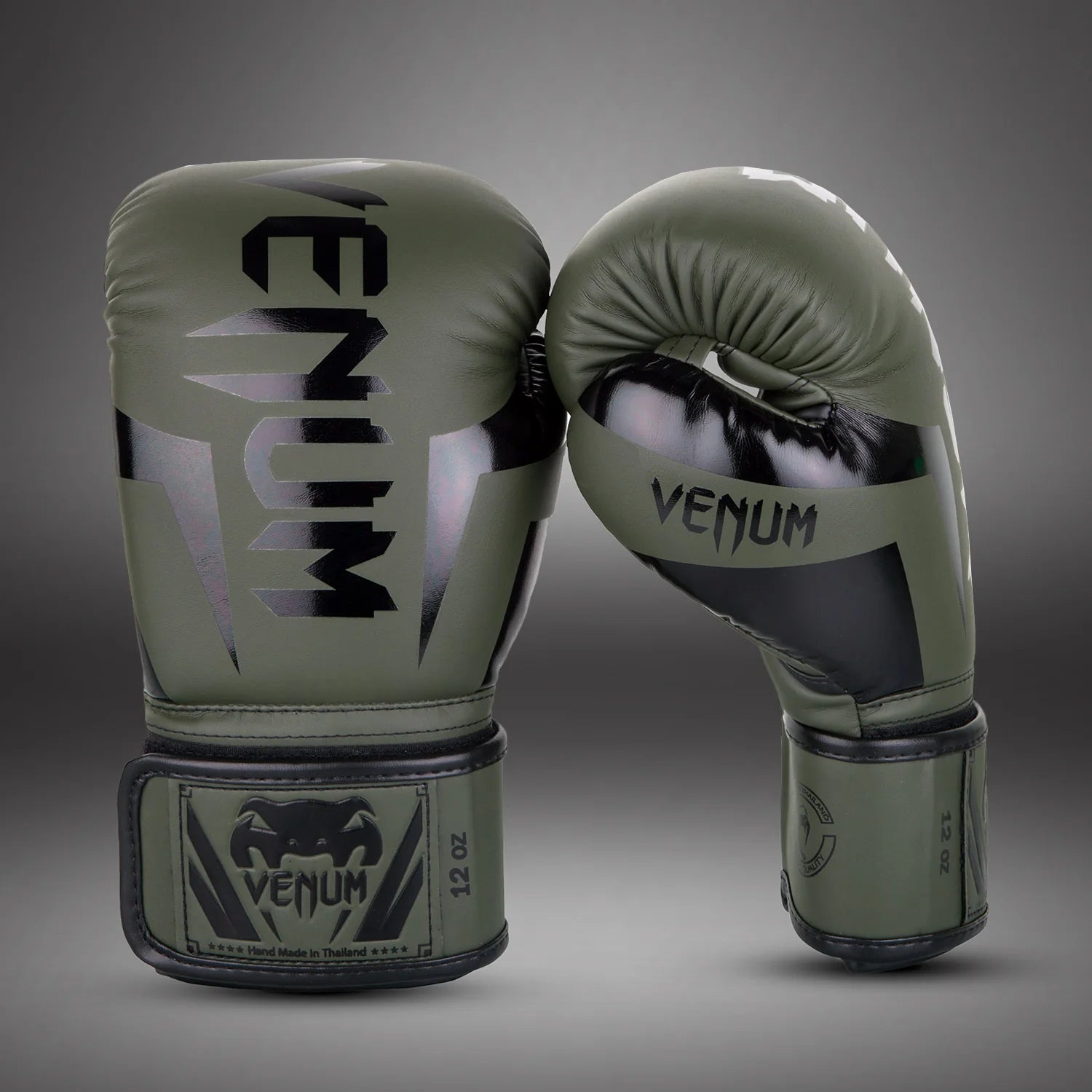 Venum Elite boxing gloves pair front view product