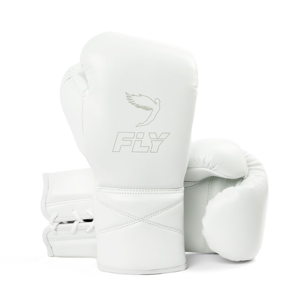 Fly boxing gloves | Fly MMA gloves | Superlace X White/Silver Gloves ...