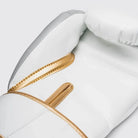 Athlete wearing Fly Superloop Pro X2 boxing gloves during training showcasing performance fit and luxury design