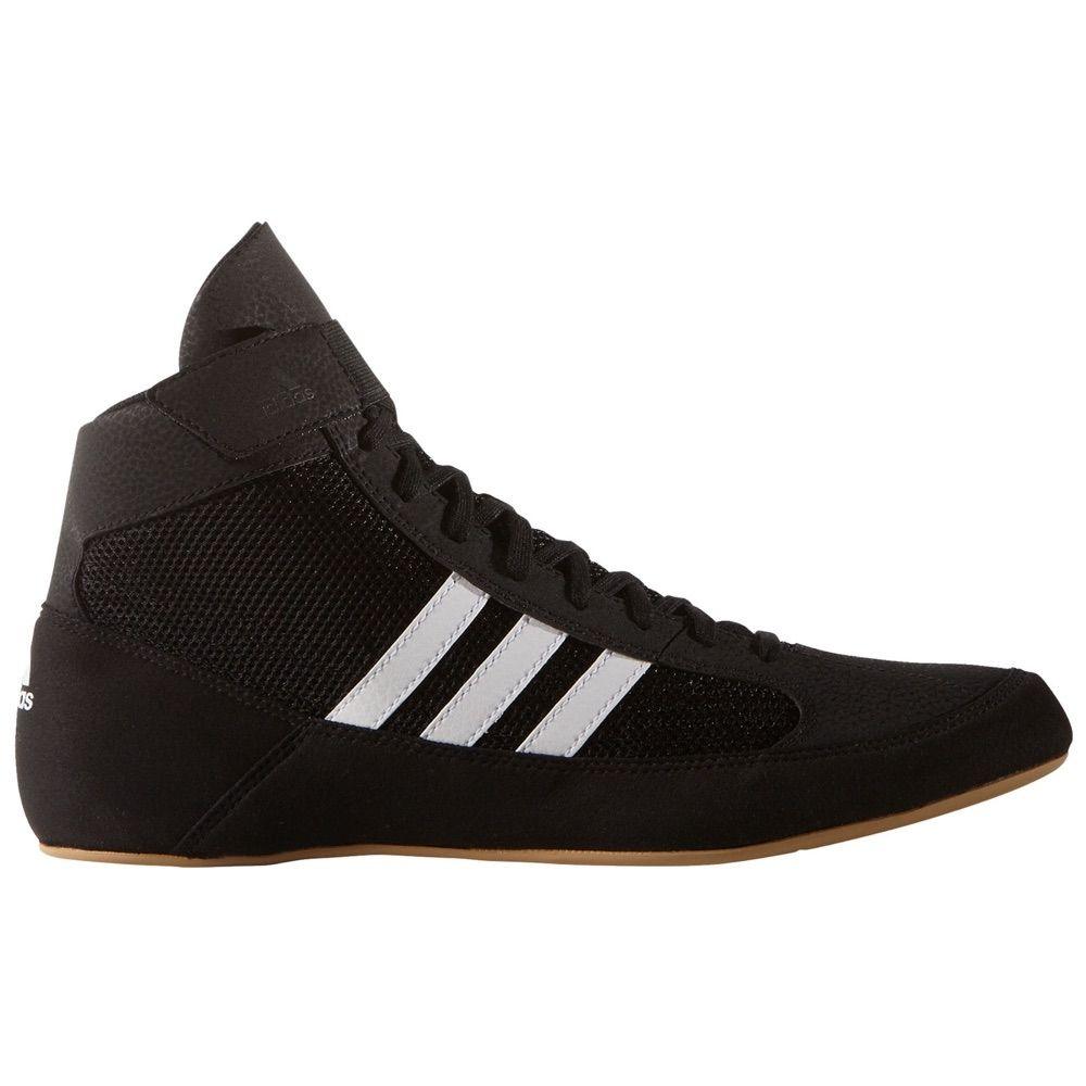Adidas Mat Hog 2.0 Black Wrestling Boots - RINGMASTER SPORTS - Made For Champions