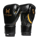HIT N MOVE Conditioning Boxing Gloves 1.5lbs / 24oz in Black/Gold