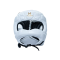 HIT N MOVE face saver boxing headgear showing protective front structure