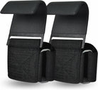 Close-up of textured steel hook surface for grip support