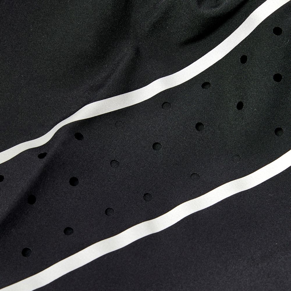 Nike AIBA black boxing shorts close view showing fit and design