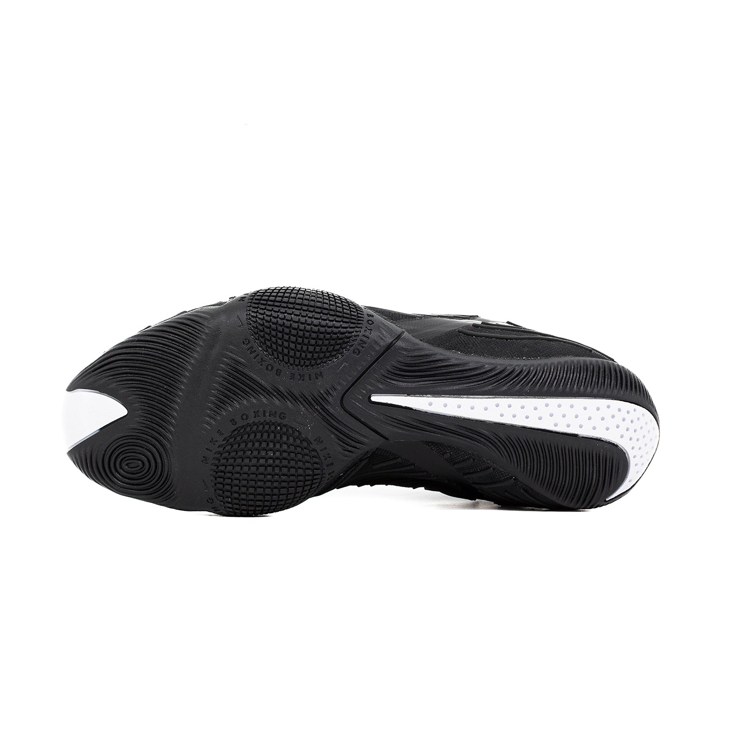 close-up of forefoot strap on Nike HyperKO 3 Black