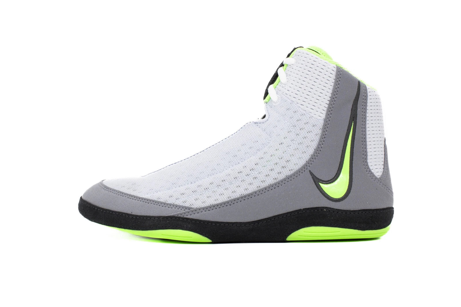 Forefoot wrap detail on Nike Inflict 4 wrestling shoes