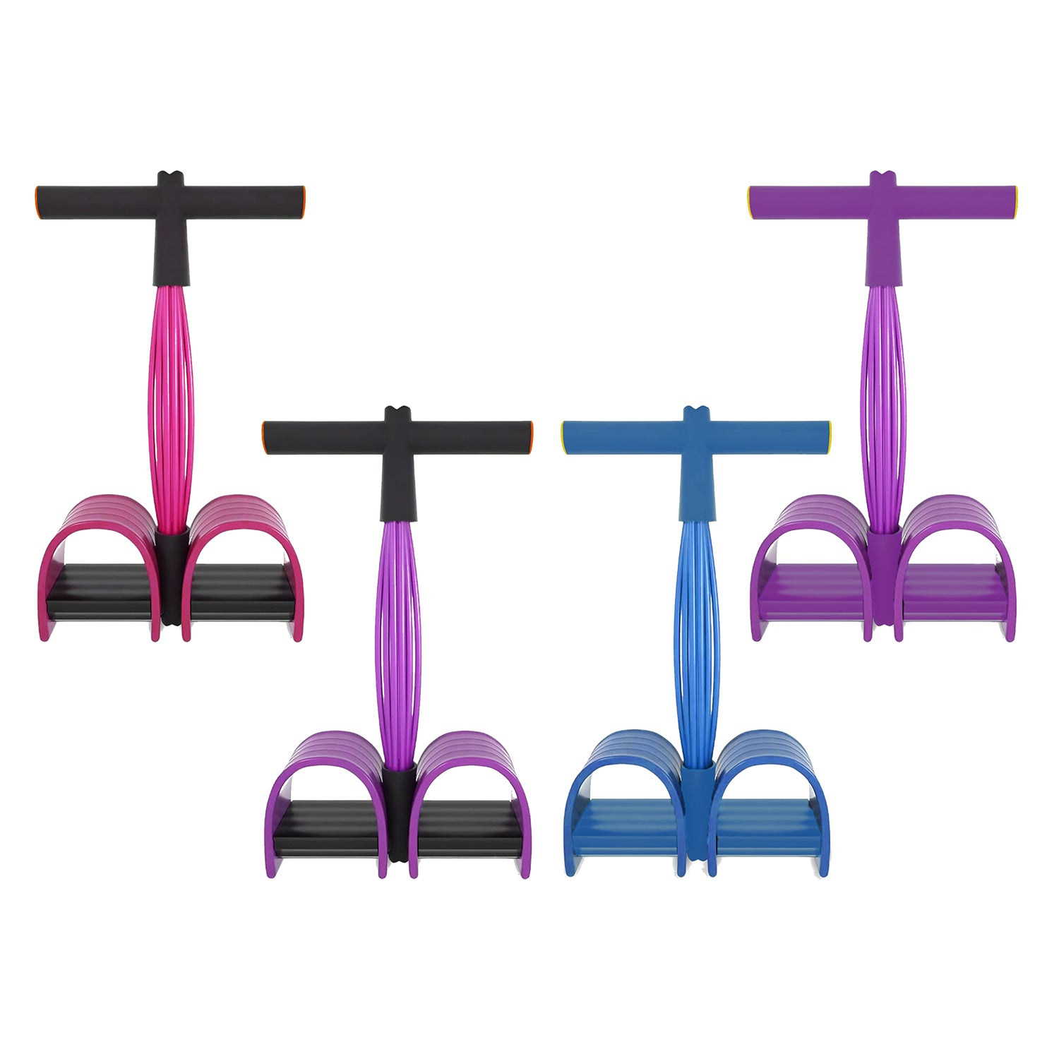 portable pedal resistance band used outdoors during travel workout