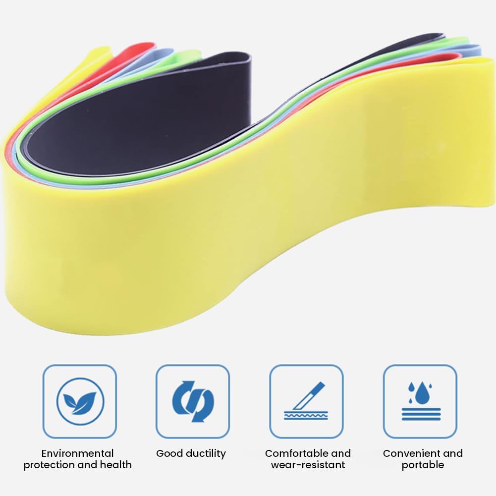 Double D-ring attachment on ankle resistance band cuff