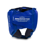RingMaster Sports blue boxing head guard for training and sparring