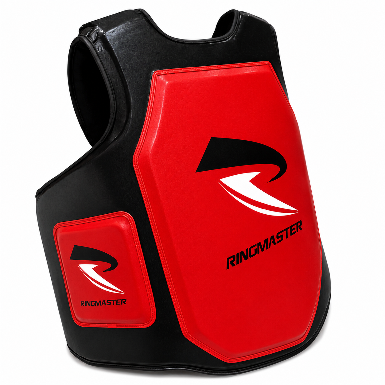 Second Side profile of RingMaster body protector showing foam depth and padding