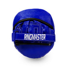 RingMaster Sports blue junior focus pads with CarbonTECH Leather