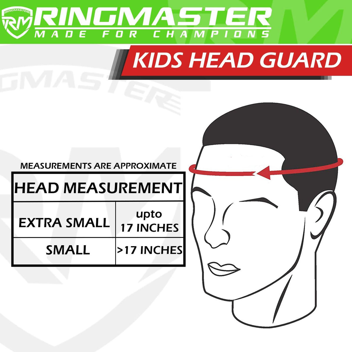 RingMaster Sports kids boxing head guard for training and sparring