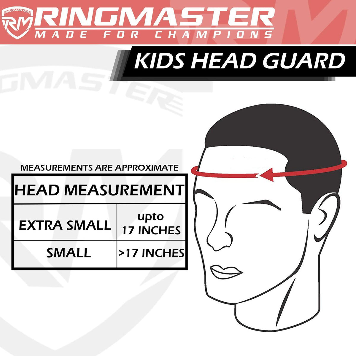 RingMaster Sports pink and white kids boxing headgear for sparring