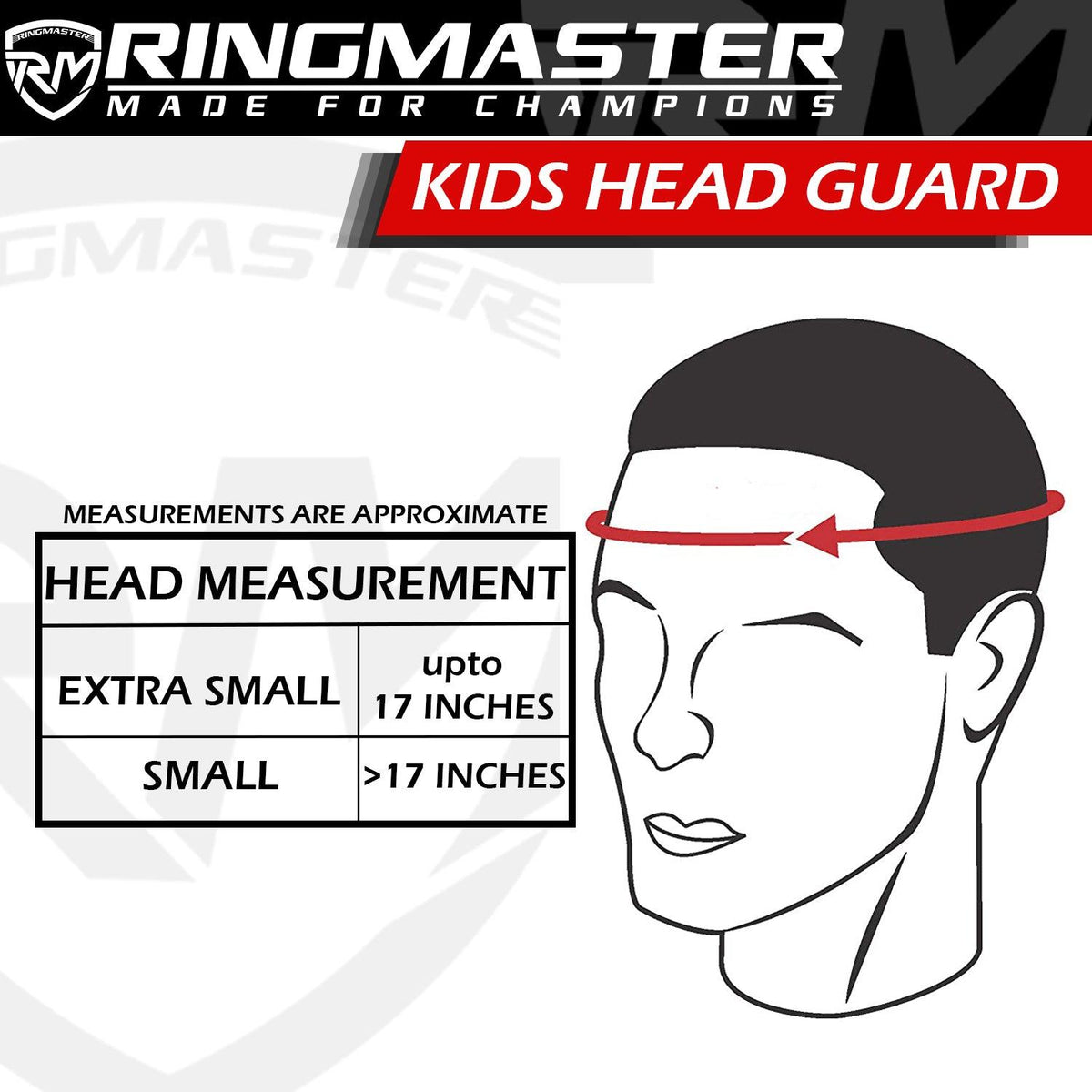 RingMaster Sports kids boxing head guard for training and sparring