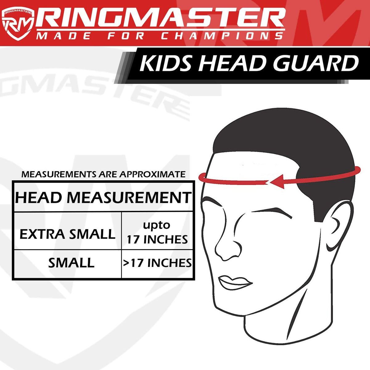 RingMaster Sports kids boxing head guard for training and sparring