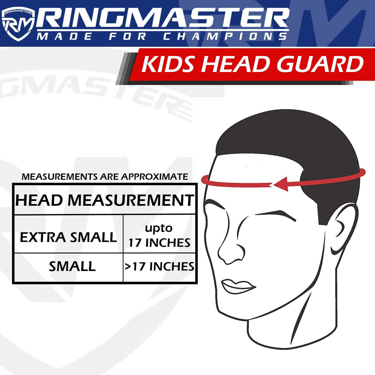 RingMaster Sports kids boxing head guard for training and sparring
