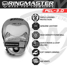 RingMaster Sports black and silver curved focus pads