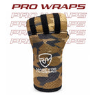Close-up of the lace-up fastening system on RingMaster POWR Series Pro Wraps