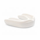Close-up of RingMaster Prime-Fit white boil-and-bite mouthguard fit area